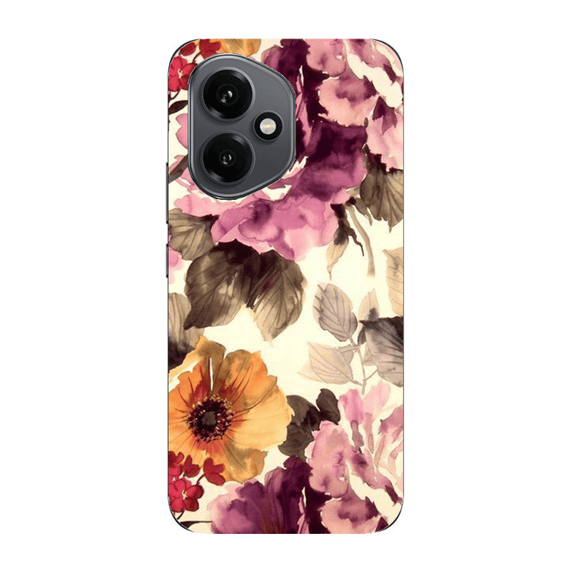 Honor Magic 400 Daisies and roses Transparent Silicone TPU Θήκη